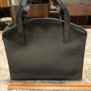 Authentic Vintage Gucci Purse Bag Satchel Black